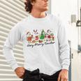 Very Merry Teacher Christmas Goose Silly Holiday Party Unisex Long Sleeve T-Shirt, gift for family, gift for coworker Very Merry Teacher Christmas Goose Silly Holiday Party Unisex Long Sleeve T-Shirt, gift for family, gift for coworker