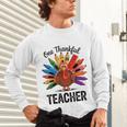 One Thankful Teacher Thanksgiving TurkeyCute Pencil Unisex Long Sleeve T-Shirt, gift for family, gift for coworker One Thankful Teacher Thanksgiving TurkeyCute Pencil Unisex Long Sleeve T-Shirt, gift for family, gift for coworker