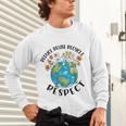 Reduce Reuse Recycle Respect Earth Day Teacher Girl Women Unisex Long Sleeve T-Shirt, gift for family, gift for coworker Reduce Reuse Recycle Respect Earth Day Teacher Girl Women Unisex Long Sleeve T-Shirt, gift for family, gift for coworker