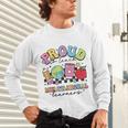 Retro Proud To Teach Multilingual Learners English Teacher Unisex Long Sleeve T-Shirt, gift for family, gift for coworker Retro Proud To Teach Multilingual Learners English Teacher Unisex Long Sleeve T-Shirt, gift for family, gift for coworker