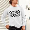 Second Grade Checkered Teacher 1st Day Back To School Women Unisex Long Sleeve T-Shirt, gift for family, gift for coworker Second Grade Checkered Teacher 1st Day Back To School Women Unisex Long Sleeve T-Shirt, gift for family, gift for coworker