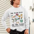 Silly Teacher Goose On The Loose School Out Summer Women Men Unisex Long Sleeve T-Shirt, gift for family, gift for coworker