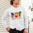 I Smell Children Witch Teacher Halloween Trick Or Teach Unisex Long Sleeve T-Shirt, gift for family, gift for coworker I Smell Children Witch Teacher Halloween Trick Or Teach Unisex Long Sleeve T-Shirt, gift for family, gift for coworker