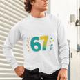 I Survived 67 Days Of School Teachers Students Meme Unisex Long Sleeve T-Shirt, gift for family, gift for coworker