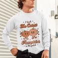 I Teach The Cutest Pumpkins In The Patch Retro Teacher Fall Unisex Long Sleeve T-Shirt, gift for family, gift for coworker