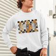 Teacher Appreciation Boho Floral Leopard Checkered Unisex Long Sleeve T-Shirt, gift for family, gift for coworker Teacher Appreciation Boho Floral Leopard Checkered Unisex Long Sleeve T-Shirt, gift for family, gift for coworker