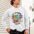 Teacher Student Field Day Let The Games Begin Field Day Unisex Long Sleeve T-Shirt, gift for family, gift for coworker Teacher Student Field Day Let The Games Begin Field Day Unisex Long Sleeve T-Shirt, gift for family, gift for coworker