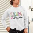 Teaching Is My Jam For Women Teacher Cute Teachers Outfit Unisex Long Sleeve T-Shirt, gift for family, gift for coworker