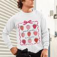 Women Second Grade Is My Jam Strawberry First Kids Teacher Unisex Long Sleeve T-Shirt, gift for family, gift for coworker
