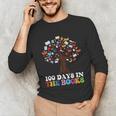 100 Days In The Books Reading Teacher 100th Day Of School Unisex Long Sleeve T-Shirt, funny gift 100 Days In The Books Reading Teacher 100th Day Of School Unisex Long Sleeve T-Shirt, funny gift
