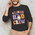 1st Grade Boo Crew Spooky First Grade Halloween Teacher Unisex Long Sleeve T-Shirt, funny gift