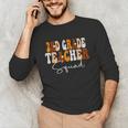 2nd Grade Teacher Squad Cute Women Groovy Fall Autumn Lovers Unisex Long Sleeve T-Shirt, funny gift 2nd Grade Teacher Squad Cute Women Groovy Fall Autumn Lovers Unisex Long Sleeve T-Shirt, funny gift