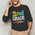 2nd Grade Team T-Shirt 2nd Grade Squad Teacher Unisex Long Sleeve T-Shirt, funny gift