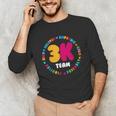 3K Team & Teacher Squad Threes Crew PreK Elementary Team Unisex Long Sleeve T-Shirt, funny gift 3K Team & Teacher Squad Threes Crew PreK Elementary Team Unisex Long Sleeve T-Shirt, funny gift