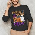 4th Grade Boo Crew Teacher Student Halloween Costume Unisex Long Sleeve T-Shirt, funny gift 4th Grade Boo Crew Teacher Student Halloween Costume Unisex Long Sleeve T-Shirt, funny gift