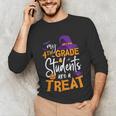 My 4th Grade Students Are a Treat Teacher Halloween Witch For Men Women Kids Unisex Long Sleeve T-Shirt, funny gift My 4th Grade Students Are a Treat Teacher Halloween Witch For Men Women Kids Unisex Long Sleeve T-Shirt, funny gift
