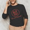 6 7 Brainrot Elementary Teacher Meme 67 Six Seven Unisex Long Sleeve T-Shirt, funny gift 6 7 Brainrot Elementary Teacher Meme 67 Six Seven Unisex Long Sleeve T-Shirt, funny gift
