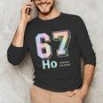 67 Ho Holmium Science Teacher Elements Table Six Seven Meme Unisex Long Sleeve T-Shirt, funny gift 67 Ho Holmium Science Teacher Elements Table Six Seven Meme Unisex Long Sleeve T-Shirt, funny gift