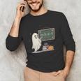 67 Teacher Halloween Ghost Six Seven Meme Math Joke Unisex Long Sleeve T-Shirt, funny gift 67 Teacher Halloween Ghost Six Seven Meme Math Joke Unisex Long Sleeve T-Shirt, funny gift