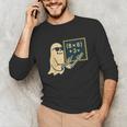67 Teacher Halloween Skeleton Ghost Six Seven Meme Math Unisex Long Sleeve T-Shirt, funny gift 67 Teacher Halloween Skeleton Ghost Six Seven Meme Math Unisex Long Sleeve T-Shirt, funny gift