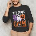 7th Grade Boo Crew Teacher Student Halloween Costume Unisex Long Sleeve T-Shirt, funny gift