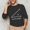 Acute Angle Cute Math Teacher Unisex Long Sleeve T-Shirt, funny gift Acute Angle Cute Math Teacher Unisex Long Sleeve T-Shirt, funny gift