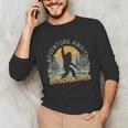 Adventure Awaits Bigfoot Teacher Kindergarten Back To School Unisex Long Sleeve T-Shirt, funny gift