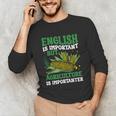AG Teacher English Is Important But Agriculture Teacher Unisex Long Sleeve T-Shirt, funny gift AG Teacher English Is Important But Agriculture Teacher Unisex Long Sleeve T-Shirt, funny gift