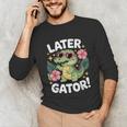 Alligator Later Gator Teacher Summer Last Day Fun Unisex Long Sleeve T-Shirt, funny gift Alligator Later Gator Teacher Summer Last Day Fun Unisex Long Sleeve T-Shirt, funny gift