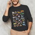 Alphabet Vehicles ABCs Learning Teachers Kids Boys Girls Unisex Long Sleeve T-Shirt, funny gift Alphabet Vehicles ABCs Learning Teachers Kids Boys Girls Unisex Long Sleeve T-Shirt, funny gift