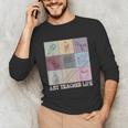 Art Teacher Life Retro Groovy Teaching Future Artists Unisex Long Sleeve T-Shirt, funny gift Art Teacher Life Retro Groovy Teaching Future Artists Unisex Long Sleeve T-Shirt, funny gift