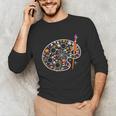 Art Teacher Pumpkin Scary Halloween Costume Men Women Unisex Long Sleeve T-Shirt, funny gift Art Teacher Pumpkin Scary Halloween Costume Men Women Unisex Long Sleeve T-Shirt, funny gift