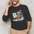 Artist Gingerbread Painter Art Teacher Student Christmas Unisex Long Sleeve T-Shirt, funny gift Artist Gingerbread Painter Art Teacher Student Christmas Unisex Long Sleeve T-Shirt, funny gift