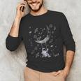 Astronaut Purple Moon Swing NASA Space Science Teacher Unisex Long Sleeve T-Shirt, funny gift Astronaut Purple Moon Swing NASA Space Science Teacher Unisex Long Sleeve T-Shirt, funny gift