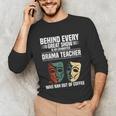 Theatre Teacher Drama Lover Theatre Mask Drama Teacher Unisex Long Sleeve T-Shirt, funny gift Theatre Teacher Drama Lover Theatre Mask Drama Teacher Unisex Long Sleeve T-Shirt, funny gift