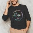 Autism Awareness Accept Adapt Advocate Autism Mom Teacher Unisex Long Sleeve T-Shirt, funny gift Autism Awareness Accept Adapt Advocate Autism Mom Teacher Unisex Long Sleeve T-Shirt, funny gift