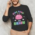Back To School Kiss Your Brain Cute Teacher Appreciation Unisex Long Sleeve T-Shirt, funny gift Back To School Kiss Your Brain Cute Teacher Appreciation Unisex Long Sleeve T-Shirt, funny gift