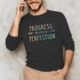 Back To School Progress Over Perfection Motivational Teacher Unisex Long Sleeve T-Shirt, funny gift Back To School Progress Over Perfection Motivational Teacher Unisex Long Sleeve T-Shirt, funny gift