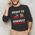 Back To School Teacher Farming Tractor Farmer Kids 100th Day Unisex Long Sleeve T-Shirt, funny gift Back To School Teacher Farming Tractor Farmer Kids 100th Day Unisex Long Sleeve T-Shirt, funny gift