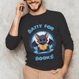 Batty About Books Lover Teacher Librarian Bookish Halloween For Men Women Kids Unisex Long Sleeve T-Shirt, funny gift Batty About Books Lover Teacher Librarian Bookish Halloween For Men Women Kids Unisex Long Sleeve T-Shirt, funny gift