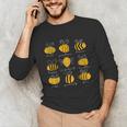 Bee Kind Positive Brave Happy Confident Humble Teacher Unisex Long Sleeve T-Shirt, funny gift