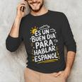 Bilingual Teacher Maestra Spanish Teacher Unisex Long Sleeve T-Shirt, funny gift Bilingual Teacher Maestra Spanish Teacher Unisex Long Sleeve T-Shirt, funny gift