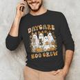 Boo Crew Daycare Teacher Matching Halloween Costume Ghost Unisex Long Sleeve T-Shirt, funny gift