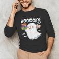Books Halloween Librarian Teacher Reader Reading Book Lover Unisex Long Sleeve T-Shirt, funny gift Books Halloween Librarian Teacher Reader Reading Book Lover Unisex Long Sleeve T-Shirt, funny gift