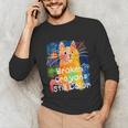 Broken Crayons Still Color Cat Teacher Unisex Long Sleeve T-Shirt, funny gift Broken Crayons Still Color Cat Teacher Unisex Long Sleeve T-Shirt, funny gift