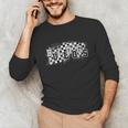 Bulldogs School Spirit Bulldog Pride Checkered Teacher Unisex Long Sleeve T-Shirt, funny gift Bulldogs School Spirit Bulldog Pride Checkered Teacher Unisex Long Sleeve T-Shirt, funny gift