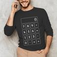 Calculator Costume Halloween Math Teacher Nerd For Men Women Unisex Long Sleeve T-Shirt, funny gift Calculator Costume Halloween Math Teacher Nerd For Men Women Unisex Long Sleeve T-Shirt, funny gift