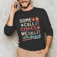 Some Call It Chaos We Call It Fifth Grade 5th Grade Teacher Unisex Long Sleeve T-Shirt, funny gift Some Call It Chaos We Call It Fifth Grade 5th Grade Teacher Unisex Long Sleeve T-Shirt, funny gift