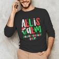 All Calm Said No Teacher Teacher Christmas Lights Unisex Long Sleeve T-Shirt, funny gift