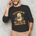 You Can't Scare Me I Teach Kindergarten Halloween Teacher Unisex Long Sleeve T-Shirt, funny gift